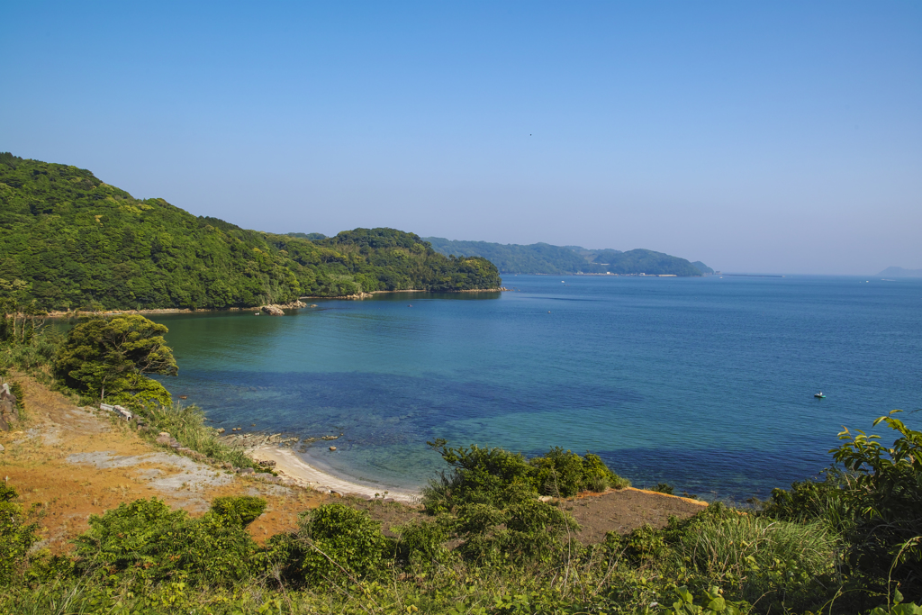 鷹島より