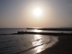江ノ島の夕暮れ