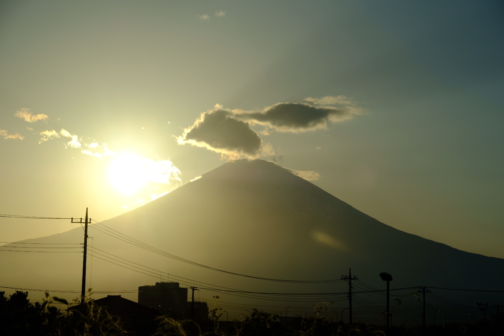 富士山…意地悪
