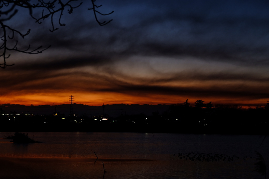 流線形　新年初写ん歩