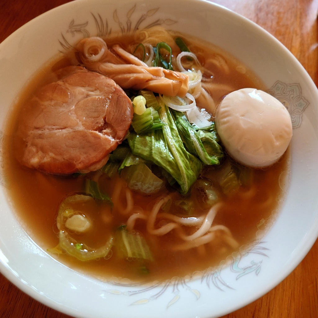 土曜朝はラーメン♪