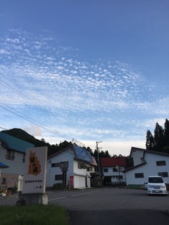 空が広いと云うのは素敵な事です…檜枝岐村