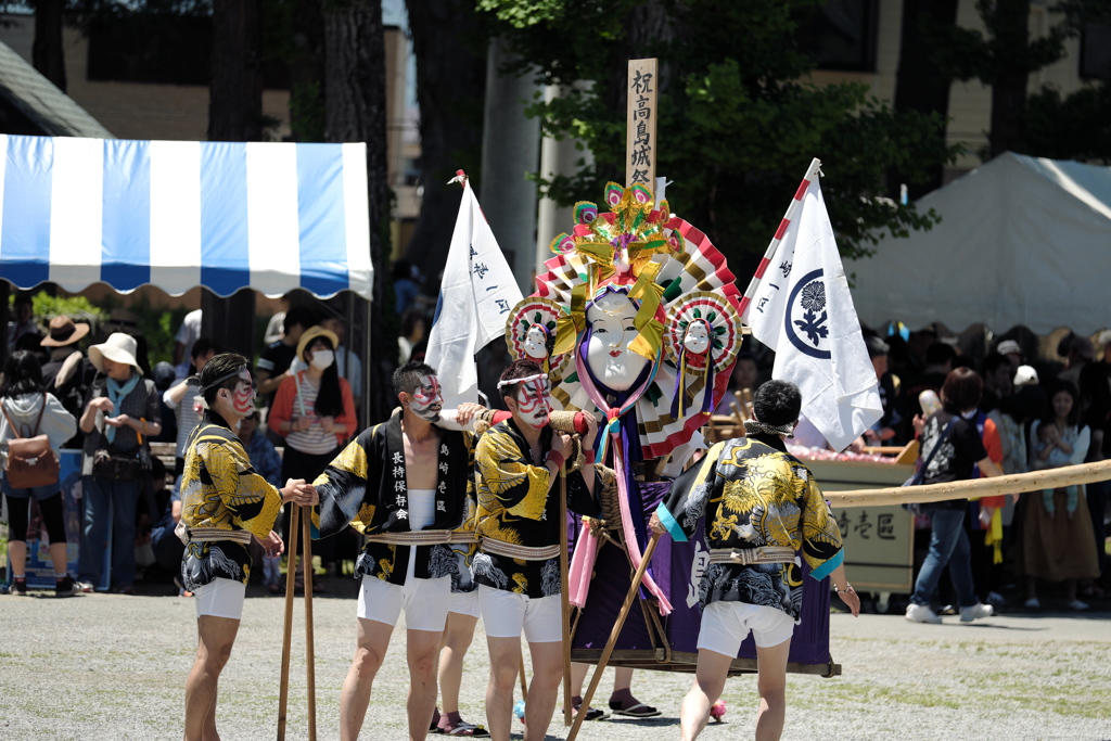 高島城際　長持保存会