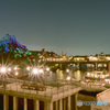 東京ディズニーシー　夜景　