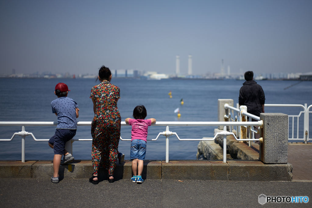 海は広いなー