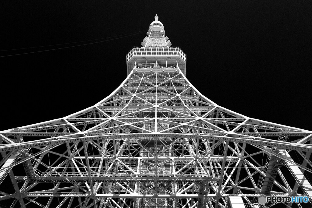 モノクロ・東京タワー