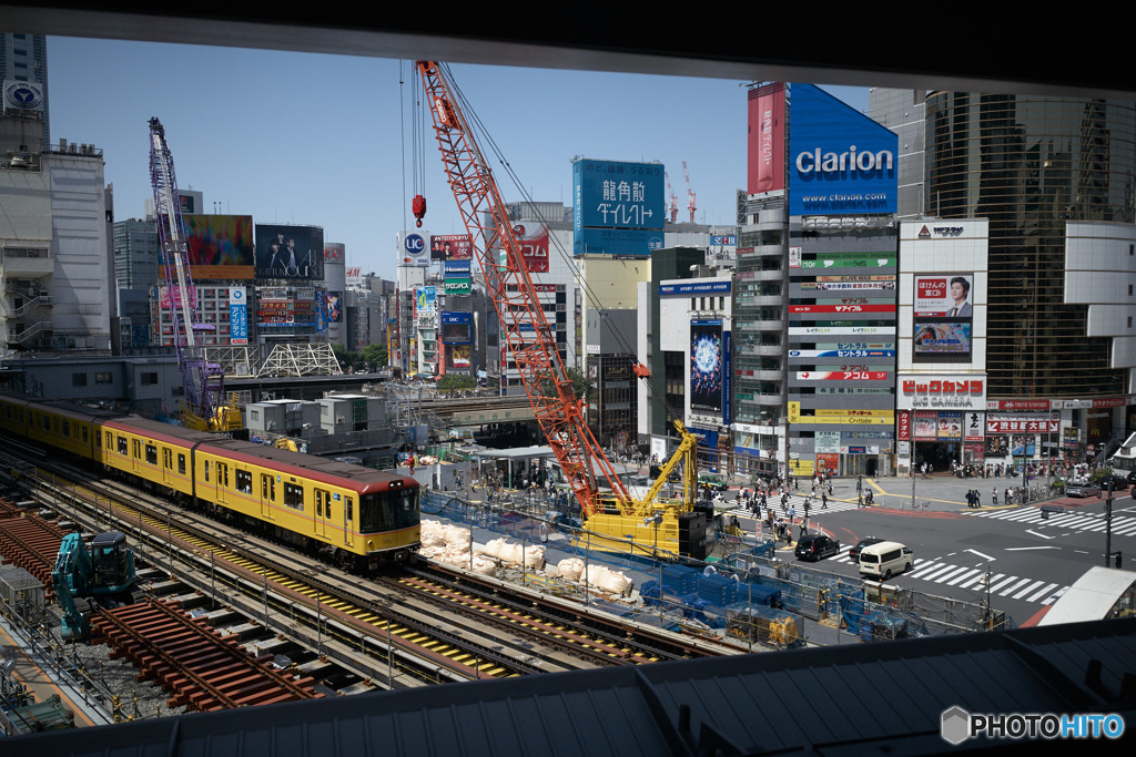 移りゆく渋谷