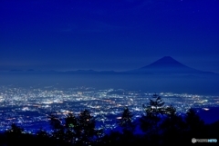 甘利山の夜景