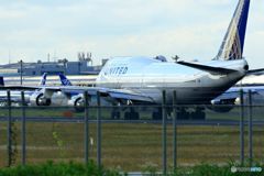 　ユナイテッド747　最後の勇姿、退役