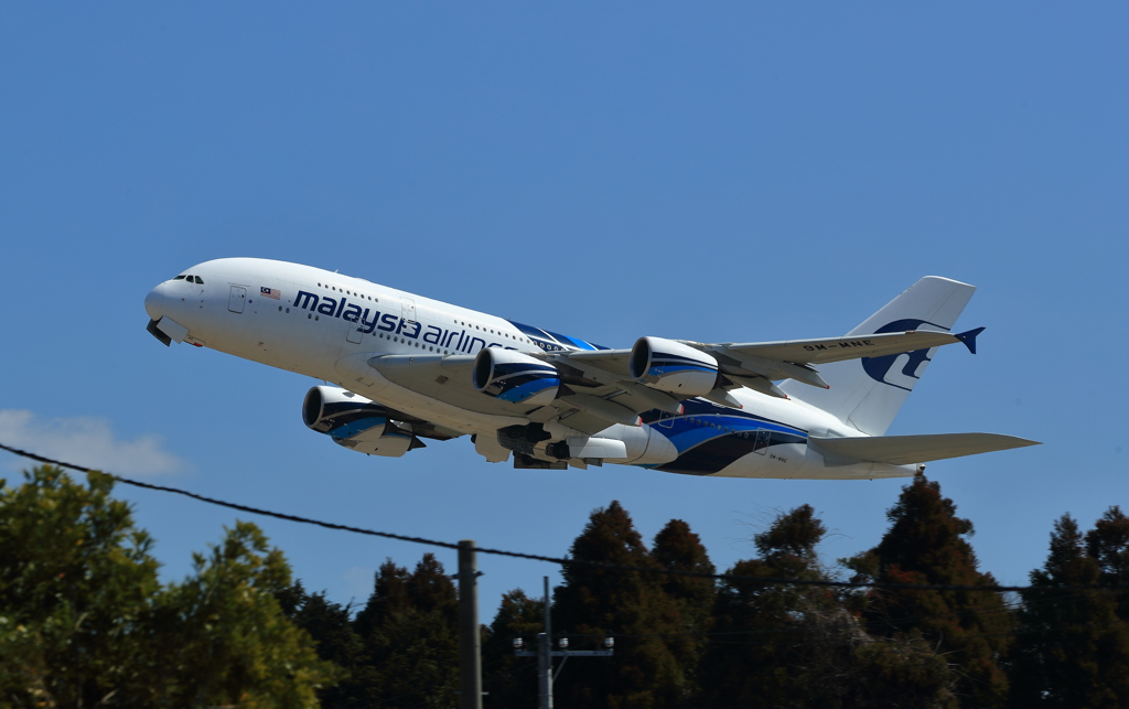 マレーシア航空 A380　