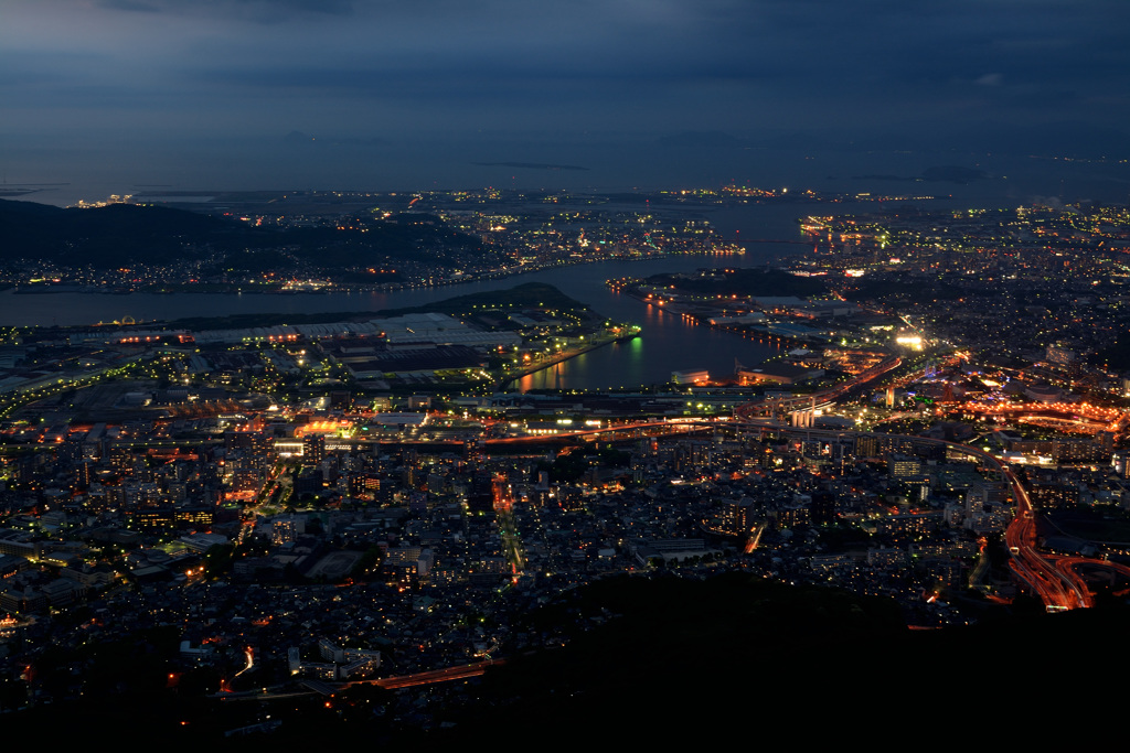 皿倉山からの夜景