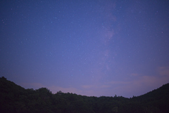 四尾連湖星景240804