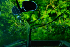 Greenreflection on the GTI