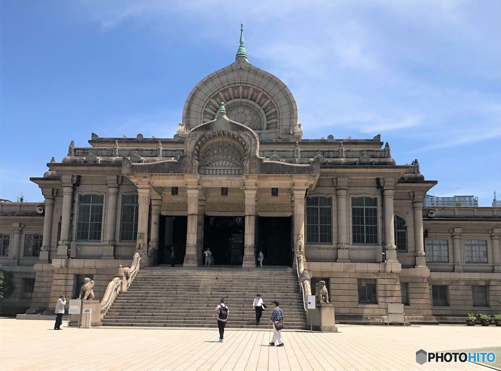 築地本願寺本堂。