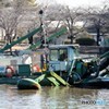 浚渫中