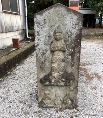 星の宮神社の庚申塔。