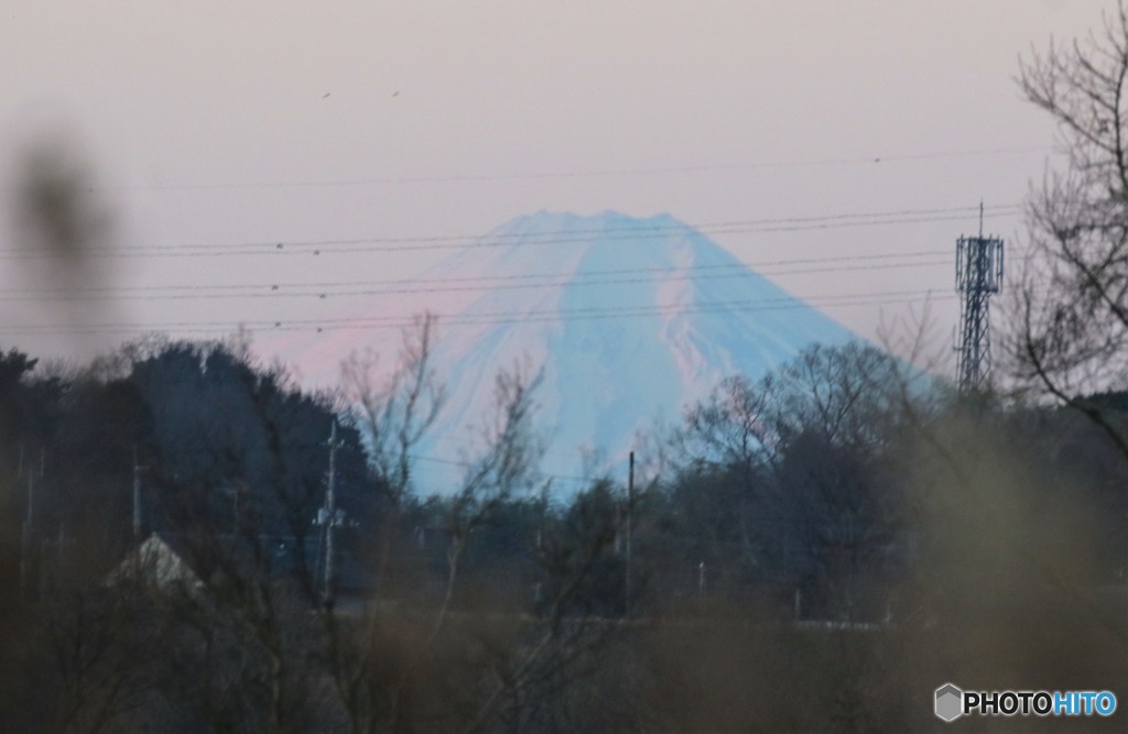富士山。