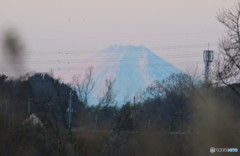 富士山。