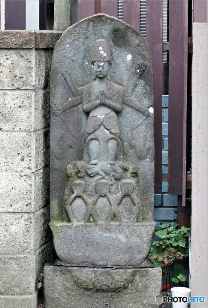 元禄三年の庚申塔。