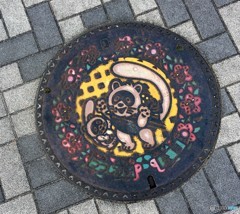 マンポールの蓋。