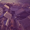 日本の夕暮れ