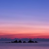 奈多海岸の夜明け