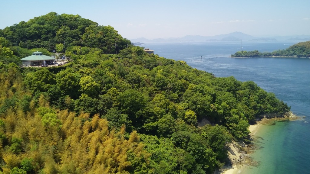 しまなみ海道大橋からの景色