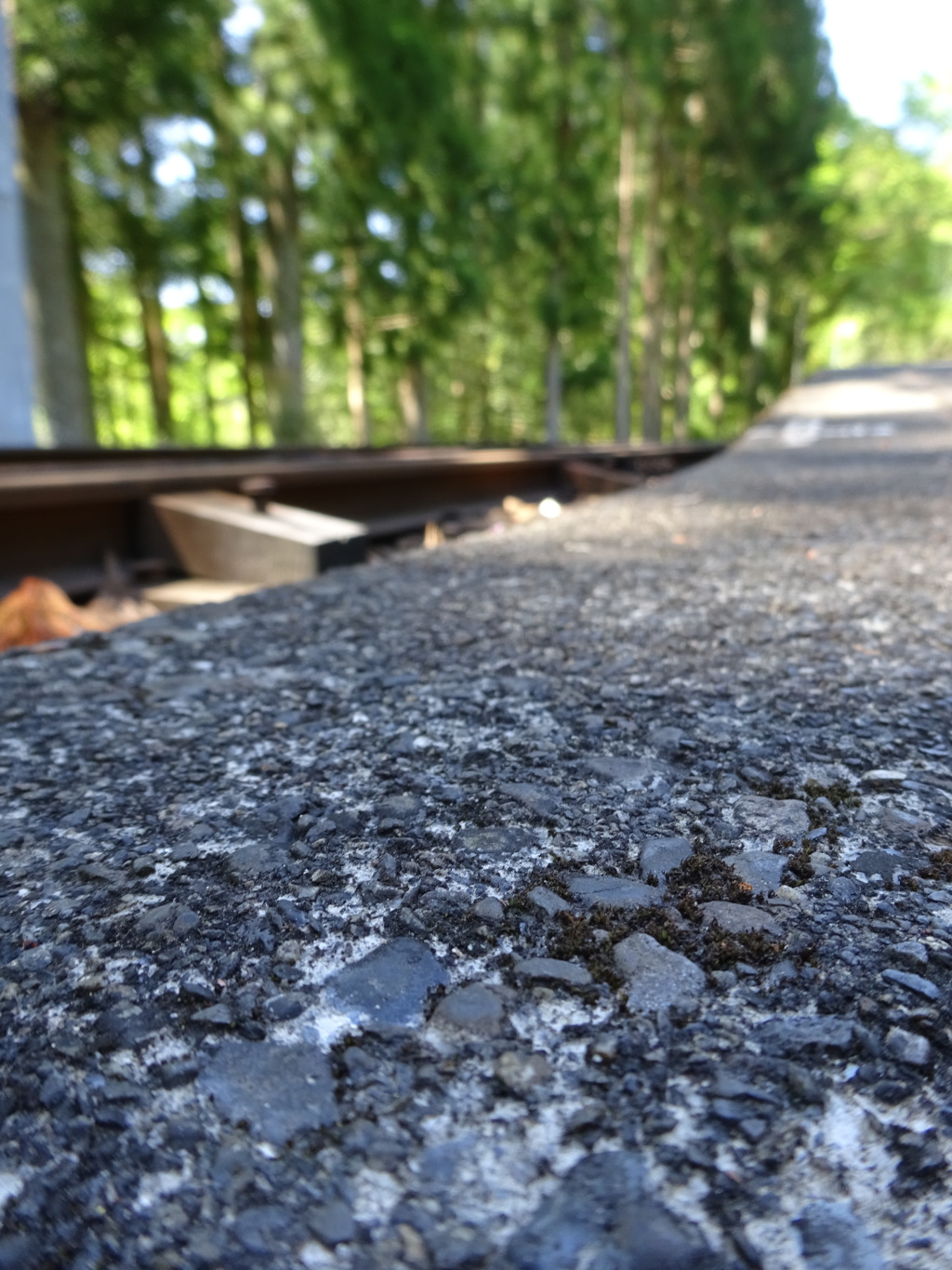 土本駅にて