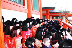 加太淡嶋神社の人形達