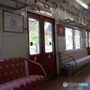 めでたいでんしゃの車内