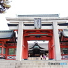 住吉神社　拝殿入口