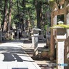 秋の高野山１　奥の院参道