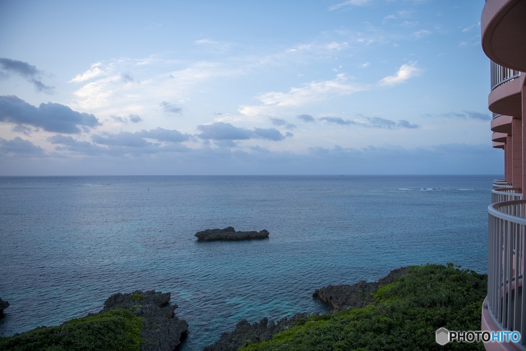 宮古島の夜明け