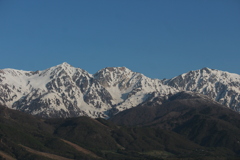 白馬三山（白馬槍ヶ岳　杓子岳　白馬岳）