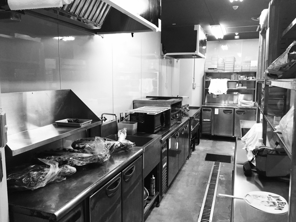 新しいキッチン