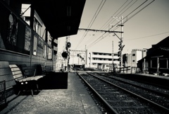 阪堺電車どこかの駅〜〜