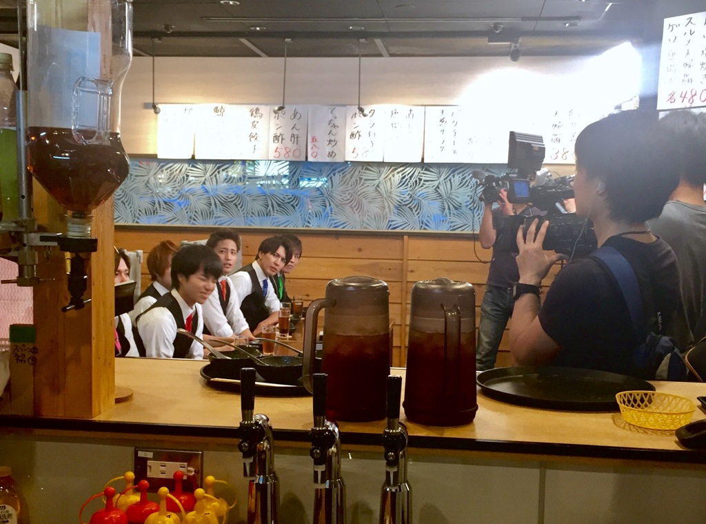 ジャニーズが来てます。