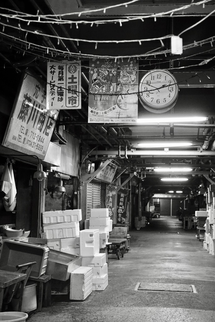 深夜1:50の中央市場