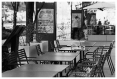 外はガラガラですね。