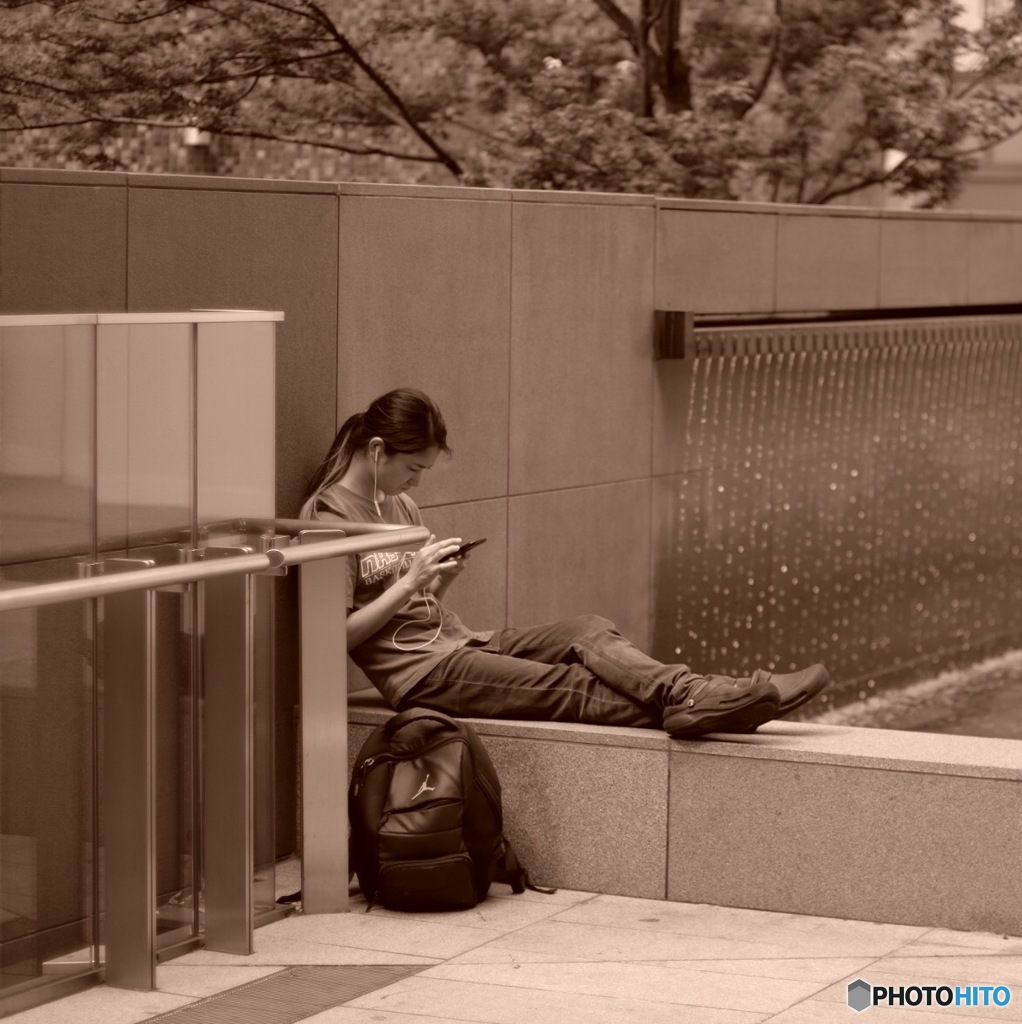 大阪グランフロントにて