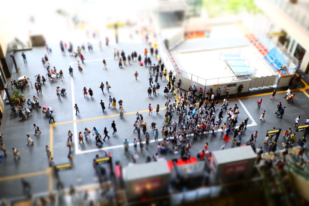 アリさんみたいですね。