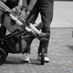 papa抱っこして〜(#^.^#)