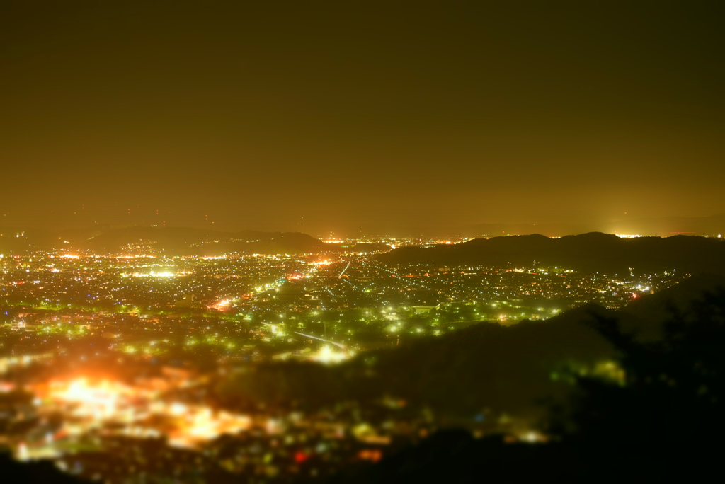 水島の夜景