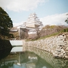 池と姫路城