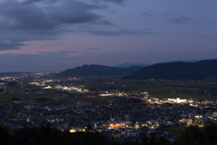 山からの夜景