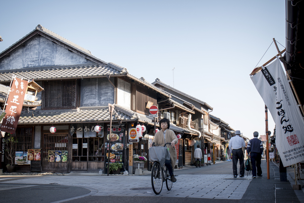 犬山城下町