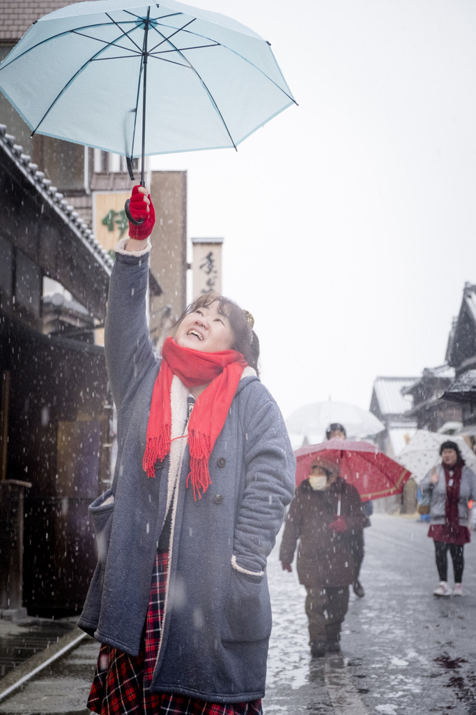 雪の伊勢神宮② 富士フィルムXpro1