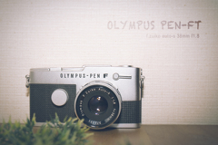 OLYMPUS PEN-FT 記念撮影