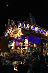 秋の夜祭り