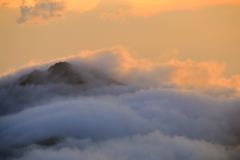 雲海と甲斐駒ヶ岳